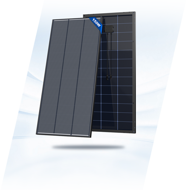 150W 12V N-Type Bifacial Solar Panel