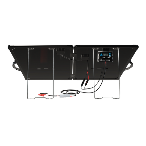 ACOPower Plk 120W Portable Solar Panel Kit, Lightweight Briefcase with 20A Charge Controller